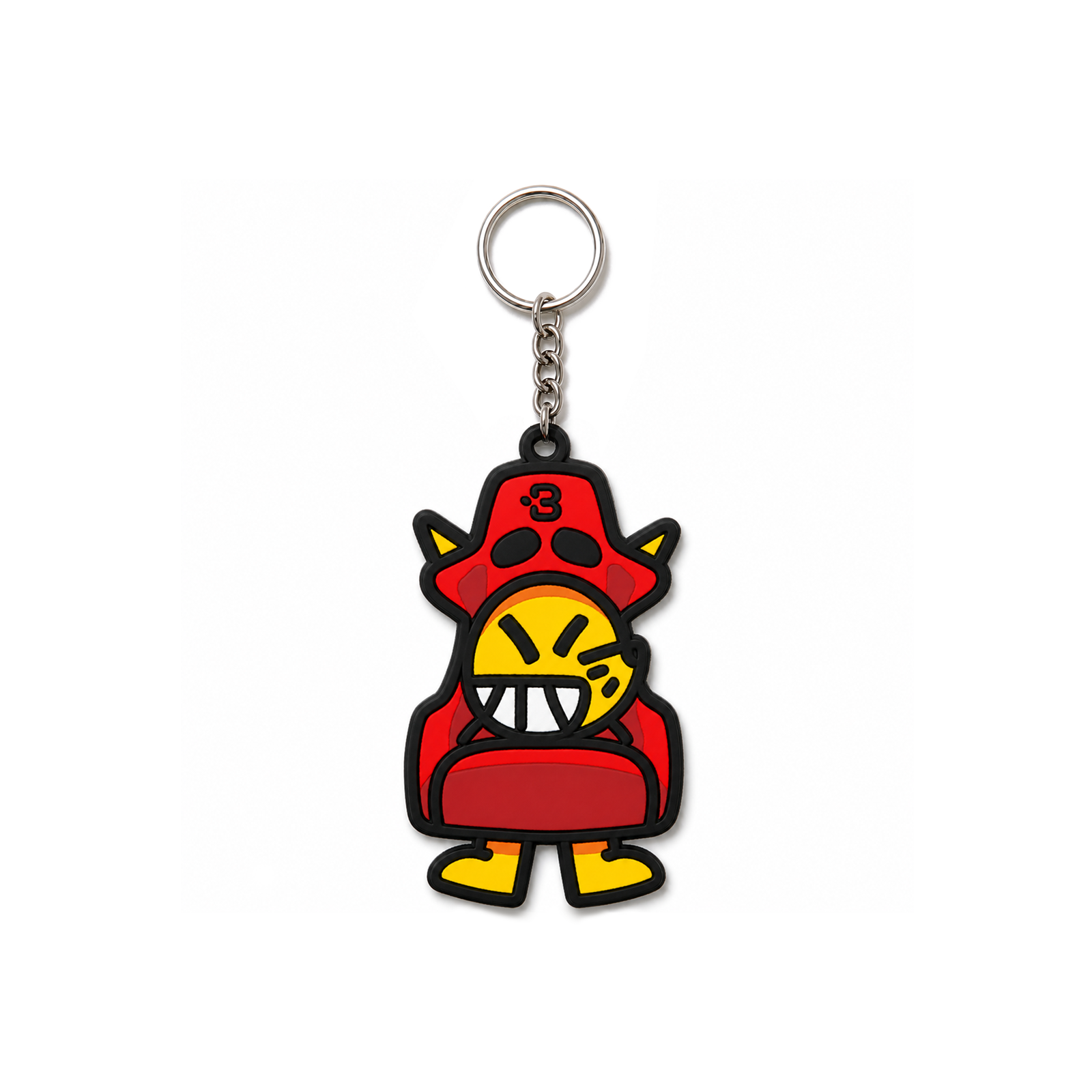 B SEAT red - PVC Key Chain