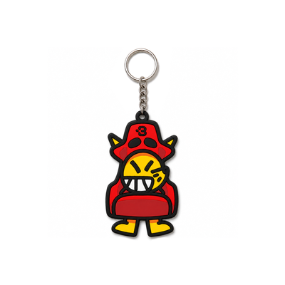 B SEAT red - PVC Key Chain