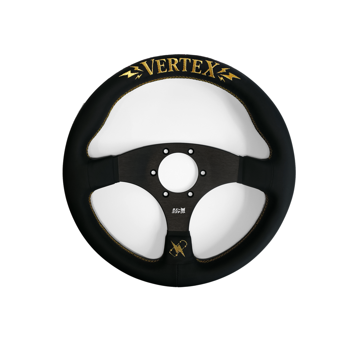 Vertex x NC - Gold 325 FLAT Steering Wheel