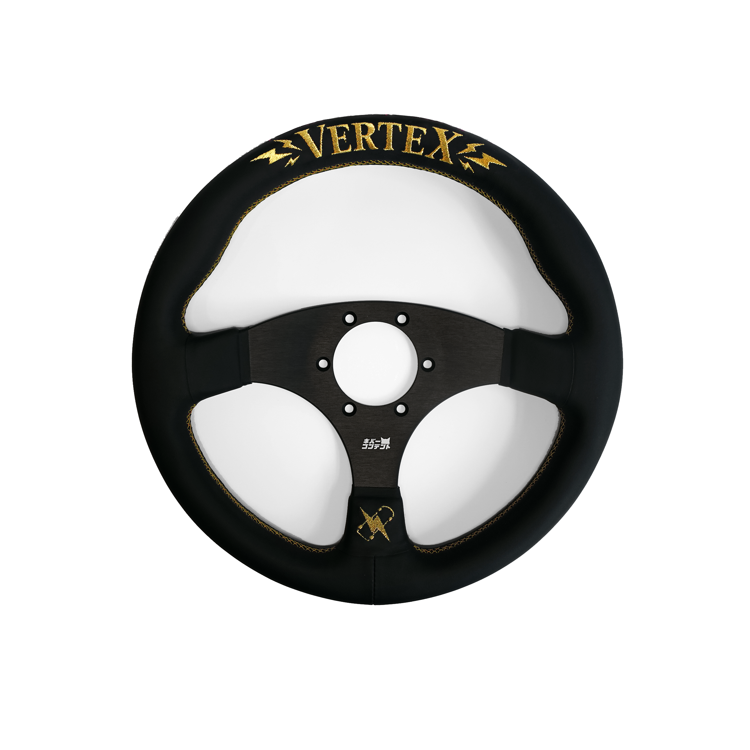 Vertex x NC - Gold 325 FLAT Steering Wheel
