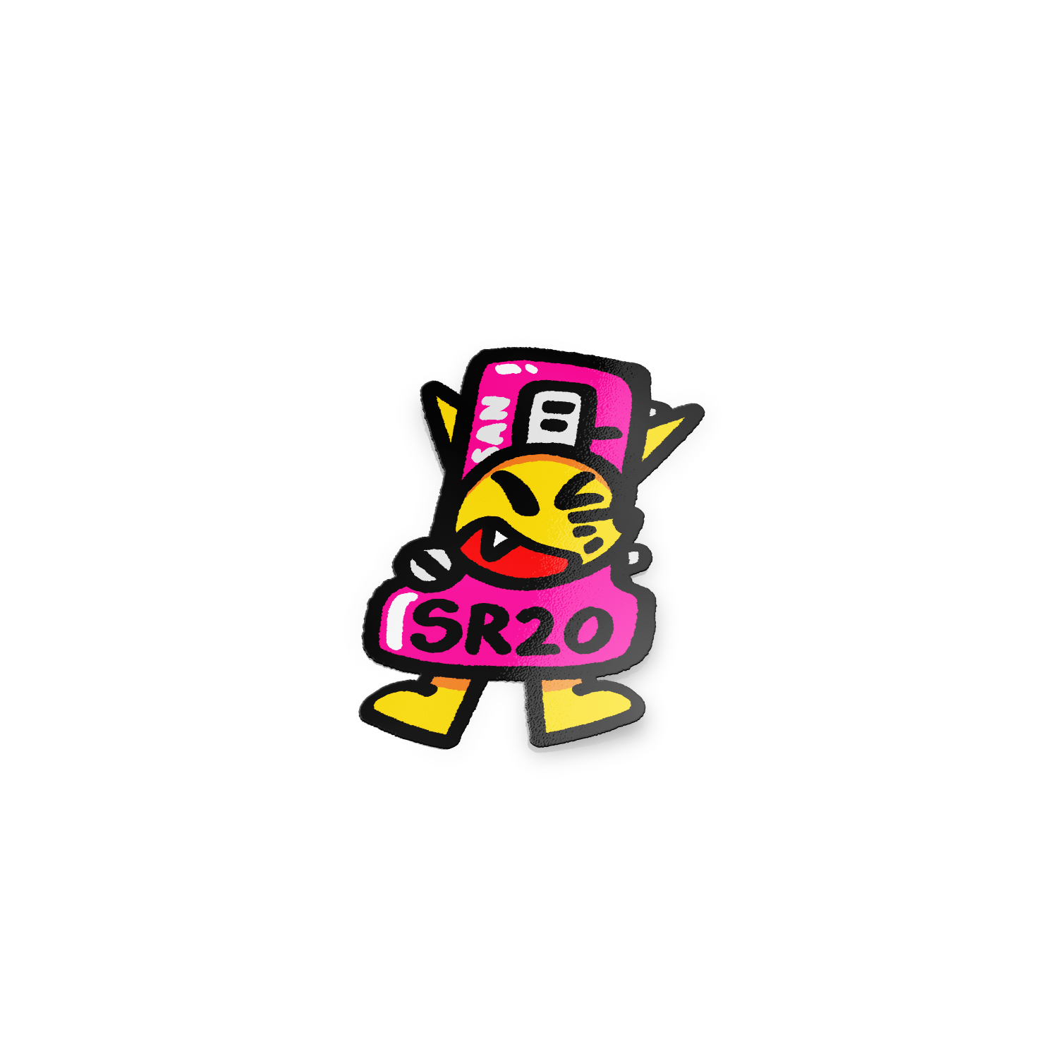Mascot Kitsune SR20 - Sticker