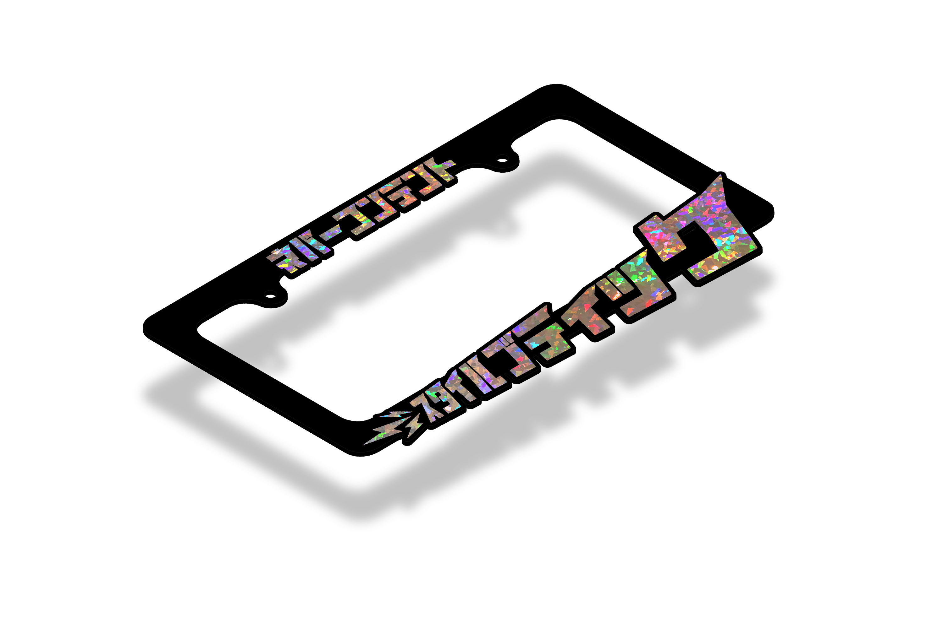 Style Boutique - License Plate Frame (PRISM)