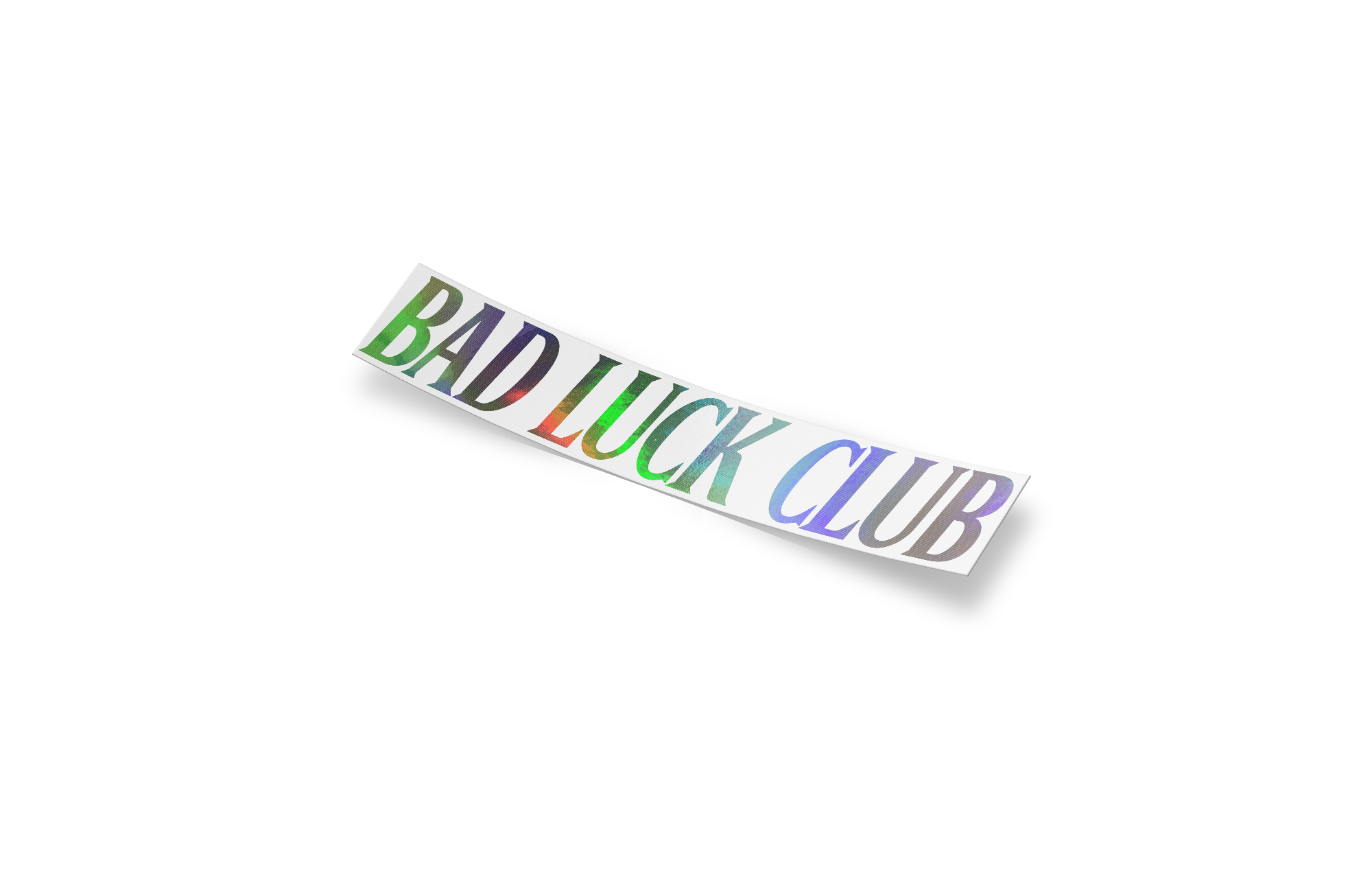 Bad Luck Club! Die-Cut