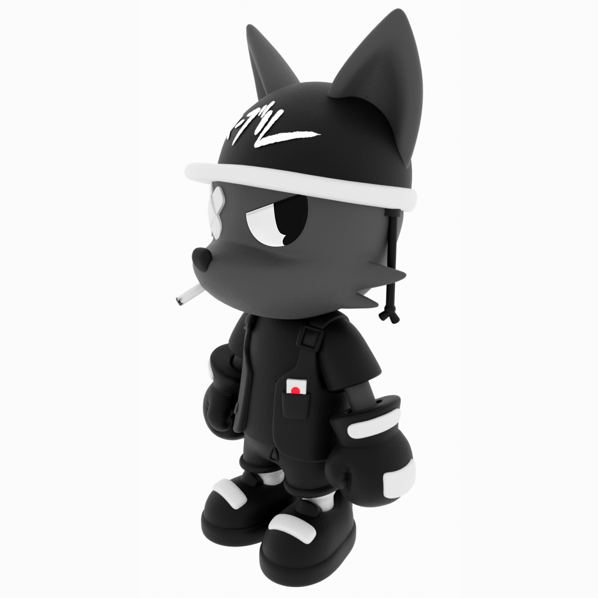 Boso Dog - Vinyl Figure #002 (Pre-Order)