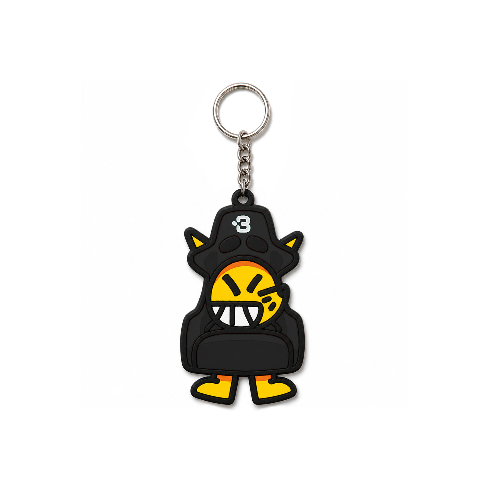 B SEAT black - PVC Key Chain