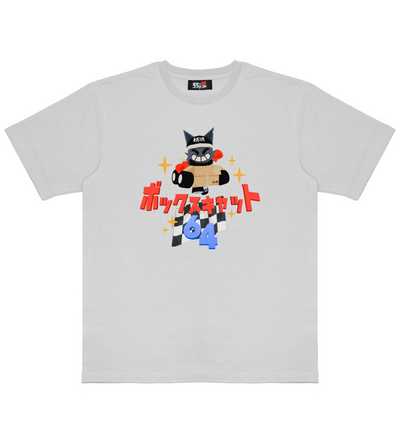 BOXCAT64 - Faded Bone Shirt