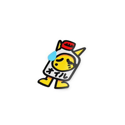 Mascot Kitsune Oil - Sticker
