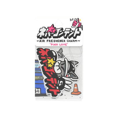 NC Stars Box Cat - Air Freshener 3 Pack 'Pink Love'