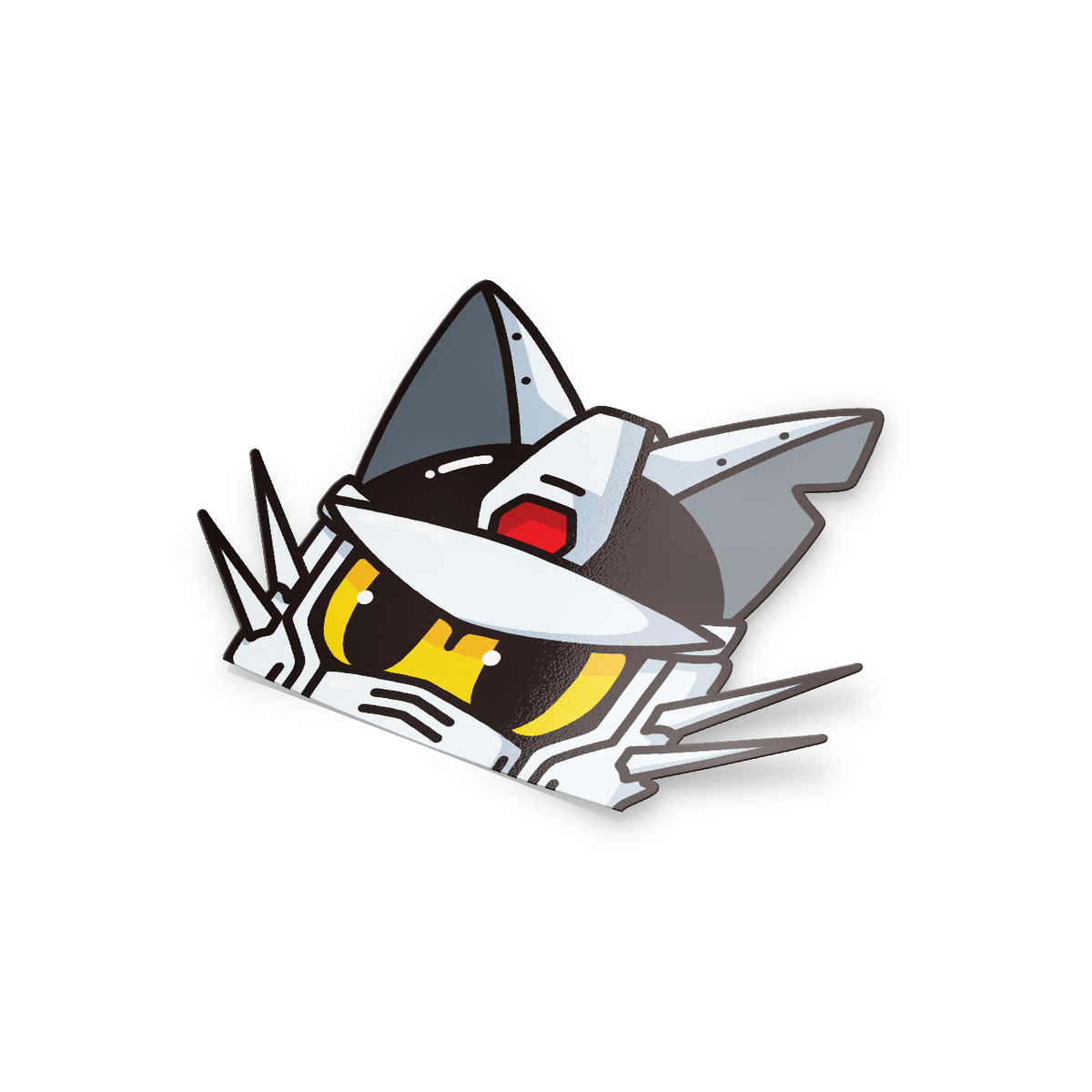 Peeking RX-77 Cat