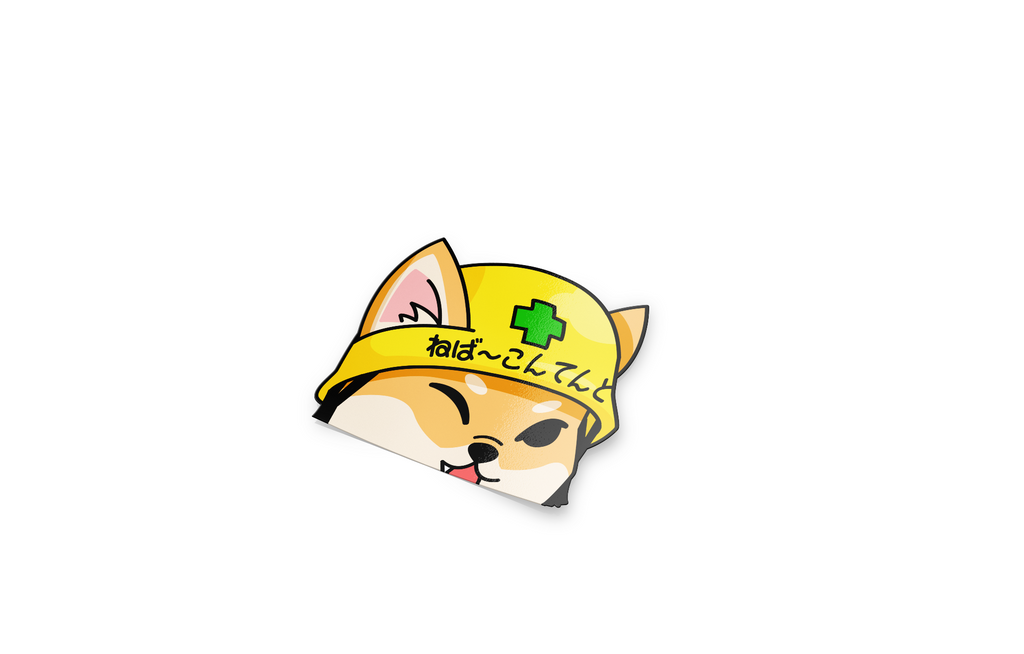 Peeking Safety Shibe