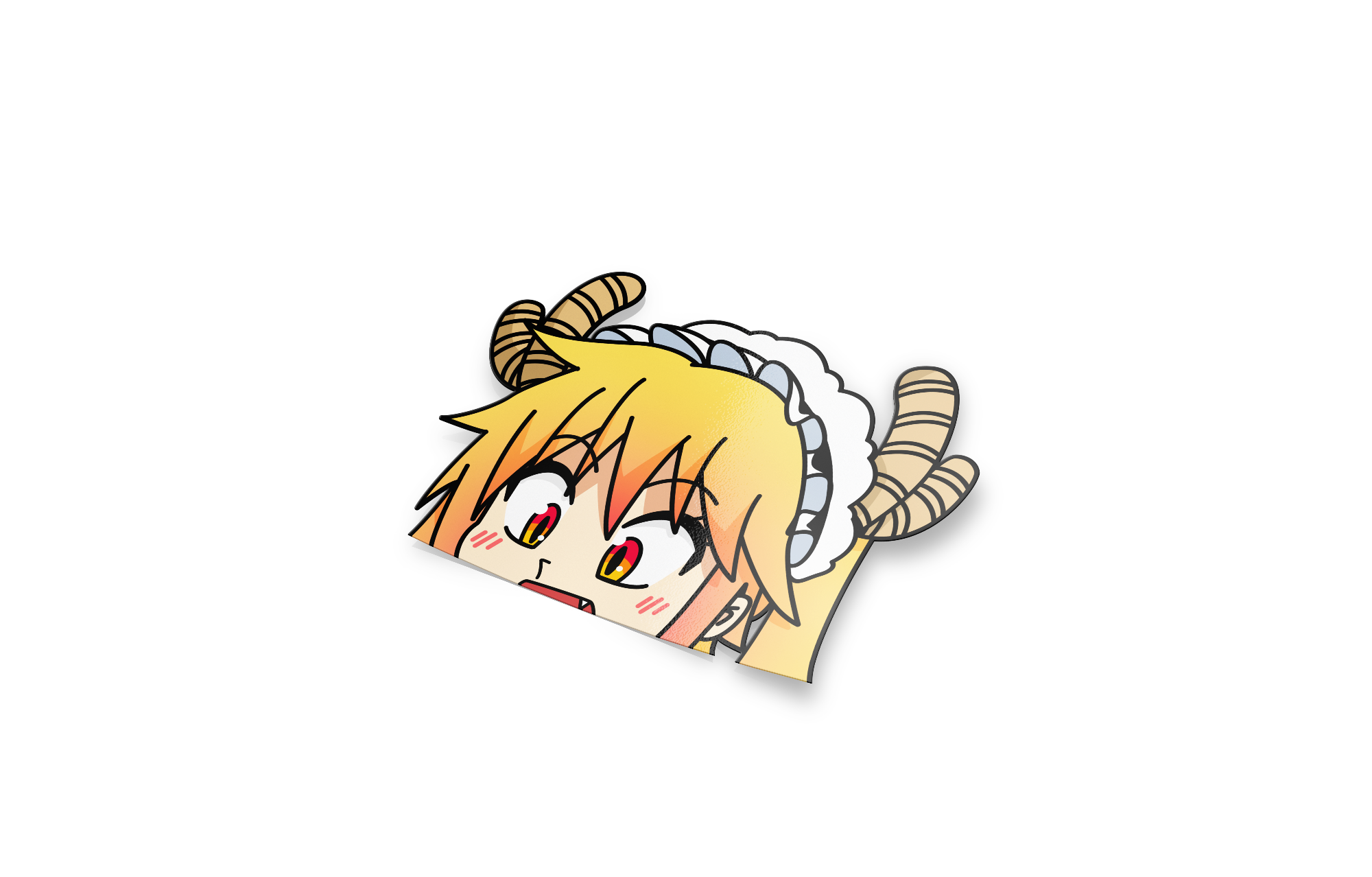 Peeking Tohru