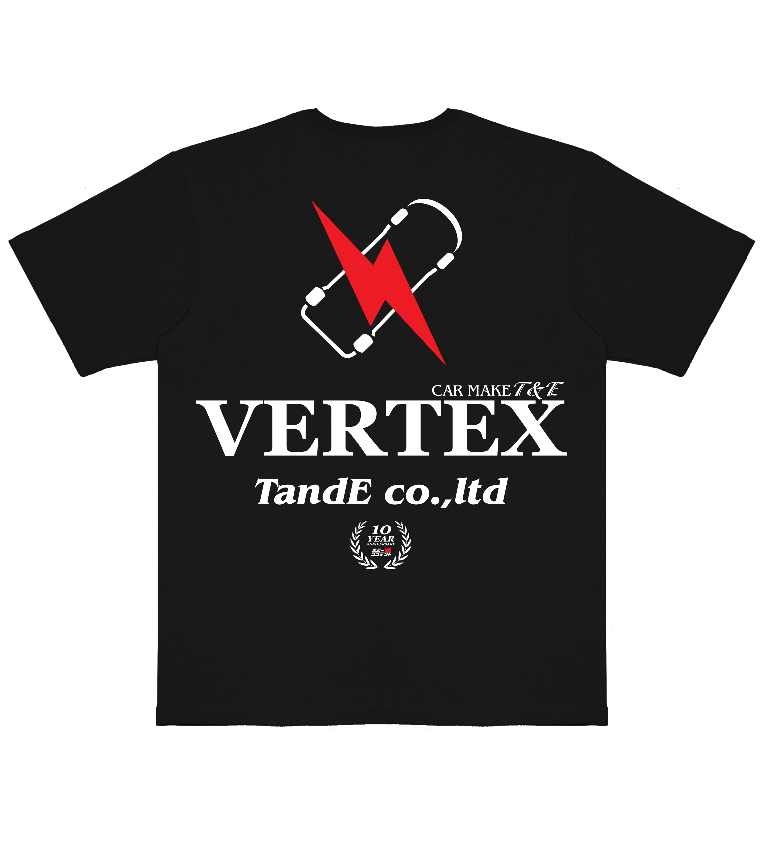 VERTEX x NC - Black Shirt