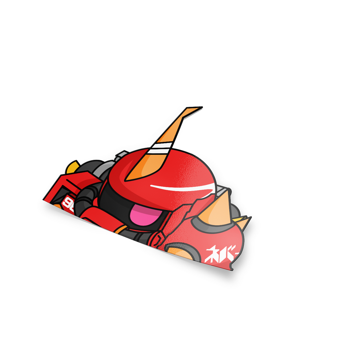 Peeking Zaku