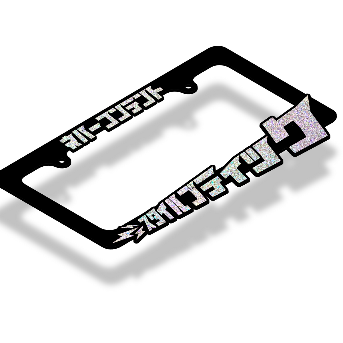 Style Boutique - License Plate Frame (Holo Sparkle) Style Boutique - License Plate Frame (Holo Sparkle)
